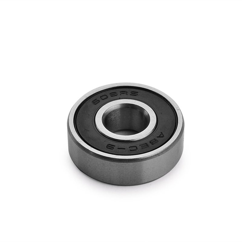 Z-FIRST Precision 608 RS ABEC 9 Bearings for Scooters,Longboards and Skateboards (Pack of 10 PCS) (Black) - Image 3